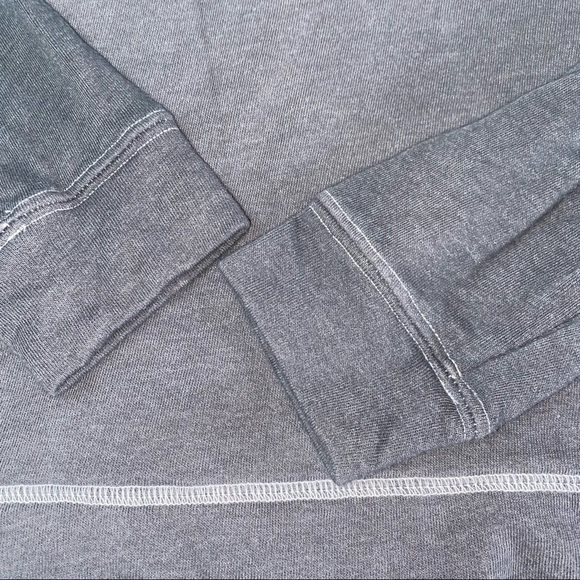 PINK White & Grey Ombre Slouchy Sweatshirt - Picture 6 of 10